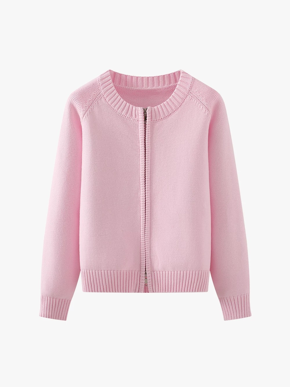 Organic Cotton Zip Cardigan KC-CD-067