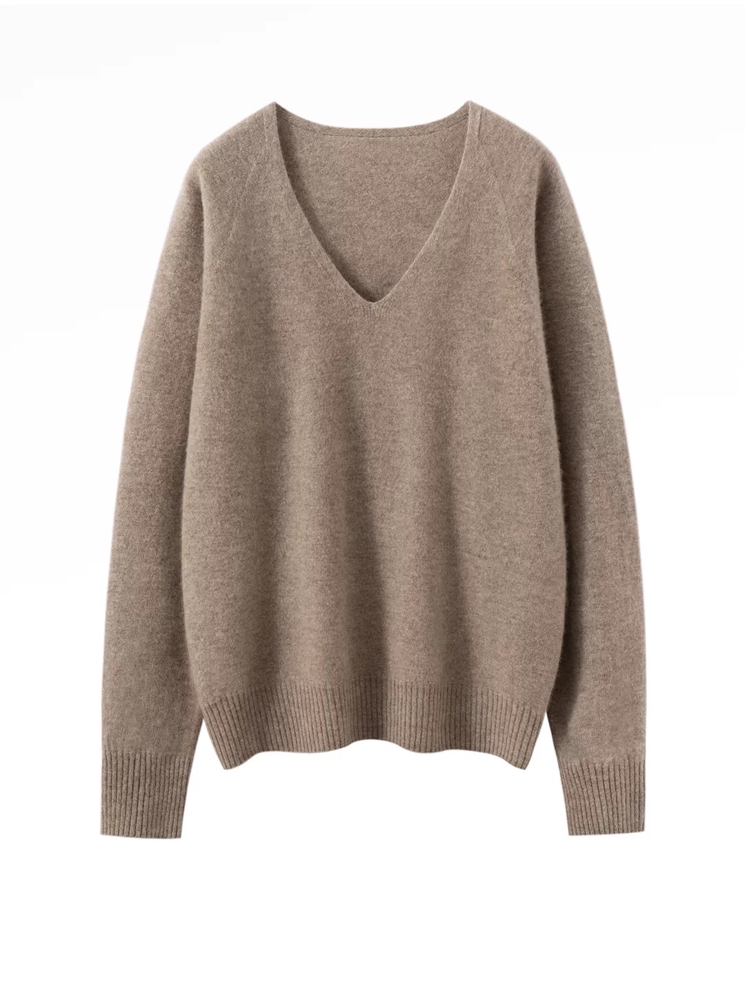 100% Cashmere V-Neck Sweater KC-SW-001