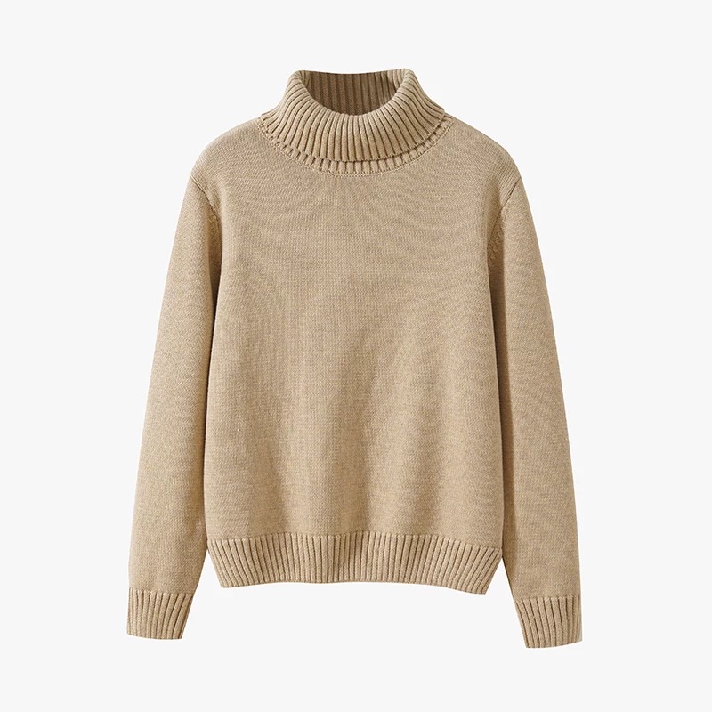 Cotton Turtleneck Sweater